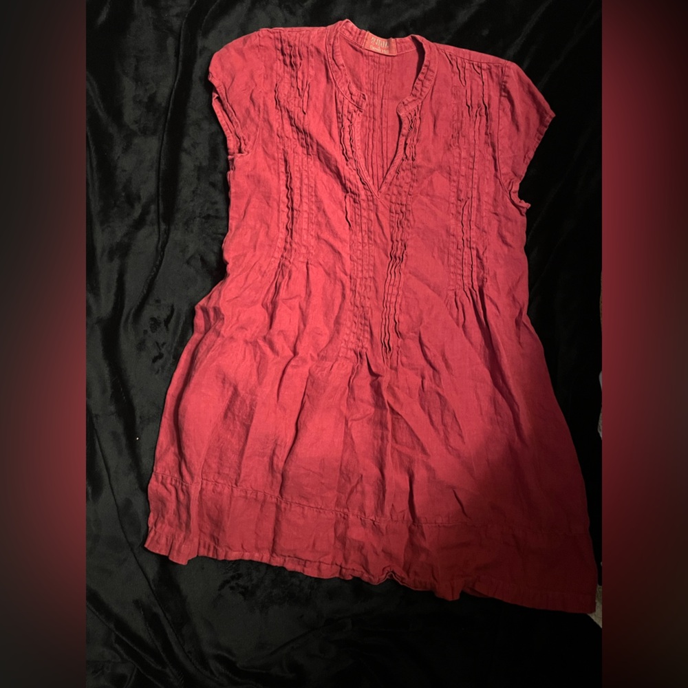 Red dress